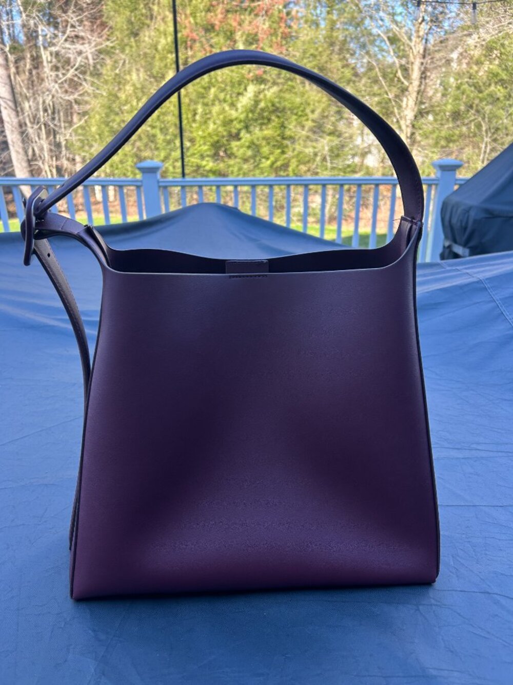 Mango Shopper Bag with buckle